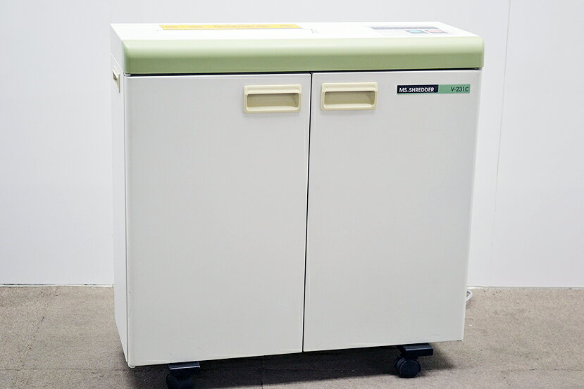 中古業務用シュレッダー/内部清掃済み明光商会 MS SHREDDER V-231C 【中古】