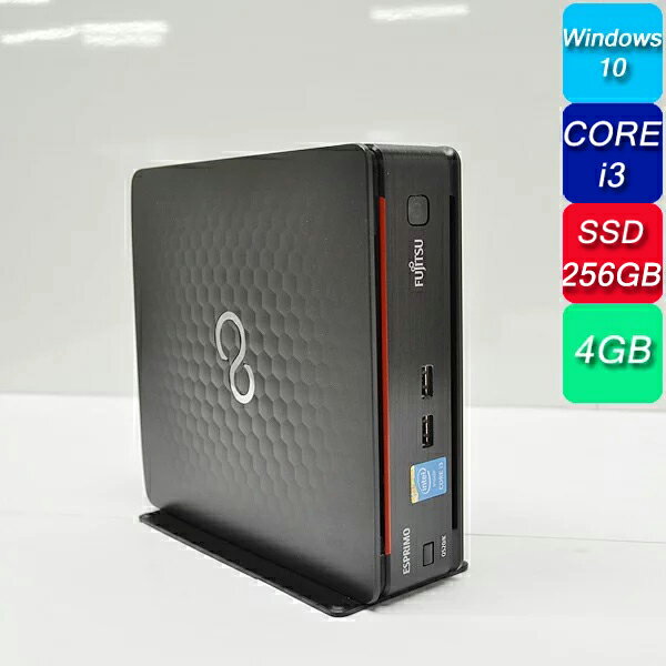 Office デスクトップ パソコン Windows10 初期設定FUJITSU ESPRIMO Q520K 富士通 FUJITSU Q520 K Corei3 4160T 新品SSD256GB 4GBメモリ 中古パソコン デスクトップパソコン 小型 最大51%OFFクーポン Office デスクトップ パソコン Windows10 初期設定FUJITSU ESPRIMO Q520K 富士通 FUJITSU Q520 K Corei3 4160T 新品SSD256GB 4GBメモリ 中古パソコン デスクトップパソコン 小型 最大51%OFFクーポン