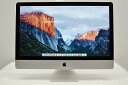 Apple iMac Retina5K Late 2015 A1419 HDD1TB 24GBメモリ Webカメラ 27インチ 中古パソコン 一体型パソコン デスクトップパソコン 【中古】