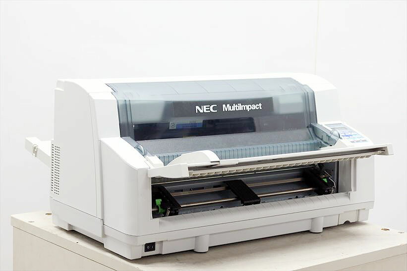 中古ドットプリンター NEC MultiImpact700JEN【中古】新品インクリボン付