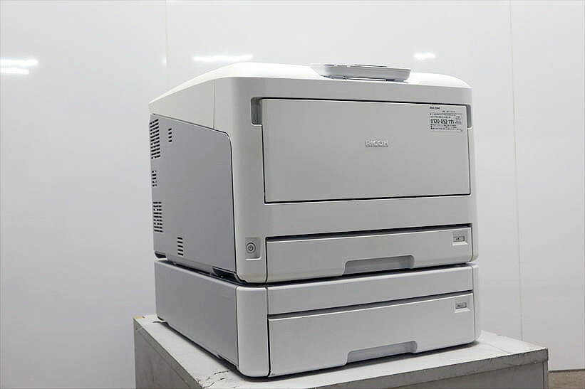 中古A3カラーレーザープリンター RICOH/リコー IPSiO SP C750 カウンタ 39,853枚