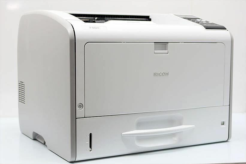 中古A3モノクロレーザープリンター RICOH P 6020 カウンタ 46,461枚【中古】