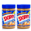 2本セット スキッピー ピーナッツバター チャック (粒入り) 462gx2本SKIPPY