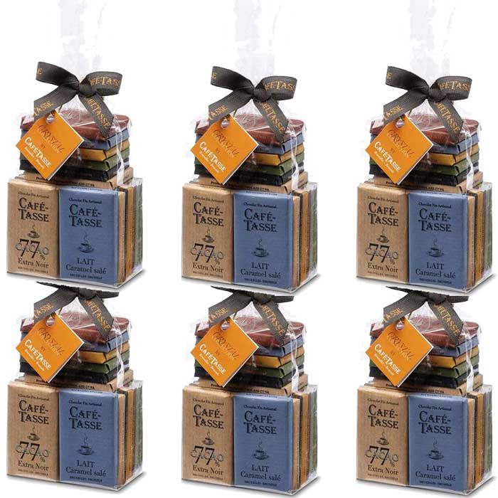 【6袋セット☆送料無料】カフェタッセ　ミニタブレットアソート20P　180gx6袋　CAFE-TASSE《》【】【バ..