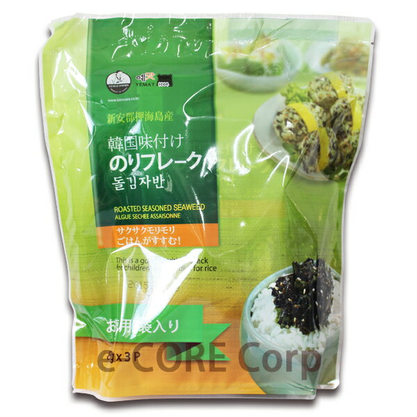 お徳用3袋入り　韓国味付け　のりフレーク　80gx3袋 《》【RCP】のサムネイル