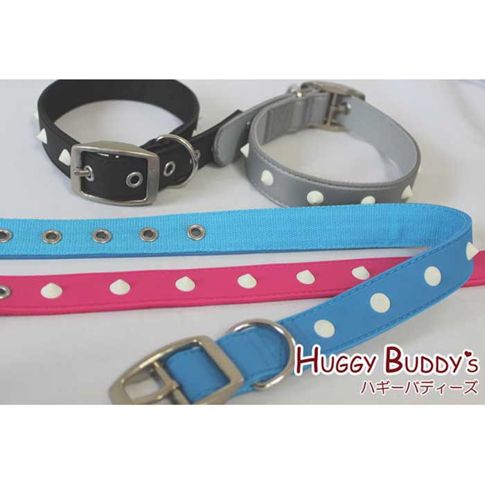 ☆3Dドッグカラー(犬用首輪) Mサイズ 夜光るスパイクカラー 4色(首周り35-45cm)アメリカ&ヨーロッパで大人気 【1000円ポッキリ 送料無料 メール便送料無料/代引不可】 《犬 犬用品 ペット用品 首輪 首輪 光る》 《》【RCP】