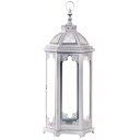 KAMEYAMA CANDLE HOUSE アンティークホワイトランタンL SJ210-00-20【キャンドルランタン】 《》 - ペット用品と輸入食品のイーコレ