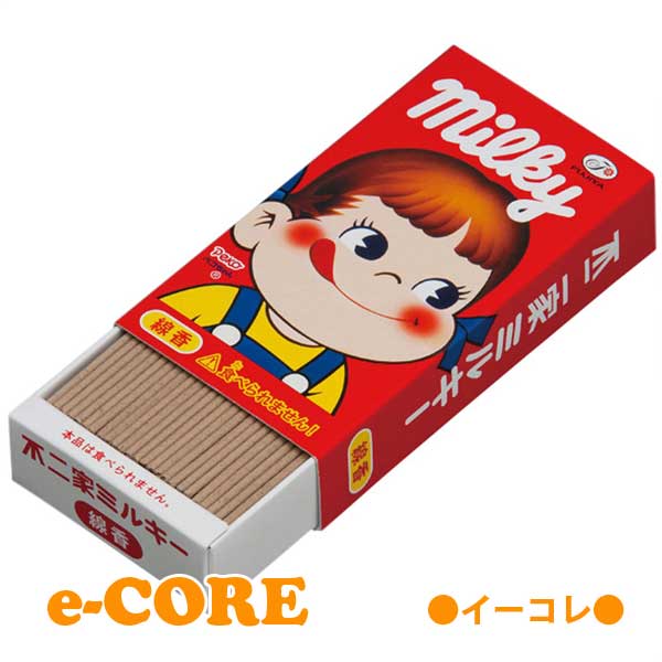 動画あり　コラボ線香 ミルキーの香りのミニ寸線香　【ご供養・芳香・インセンス 進物線香 お盆 進物用線香　お供え　御供】