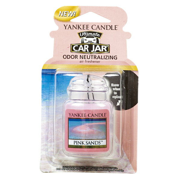 YANKEE CANDLE カージャー YK323-05-147 ピンクサンド☆【送料無料！ カージャー Car Jar ジャーキャンドル ペーパーサシェ】 《》