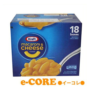 KRAFT　クラフト　マカロニチーズ　206gx18箱セット　チーズソース付マカロニ 《》【RCP】