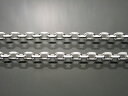 シルバーチェーン SilverChain 5.0mm4面カットあづきチェーン 50cm