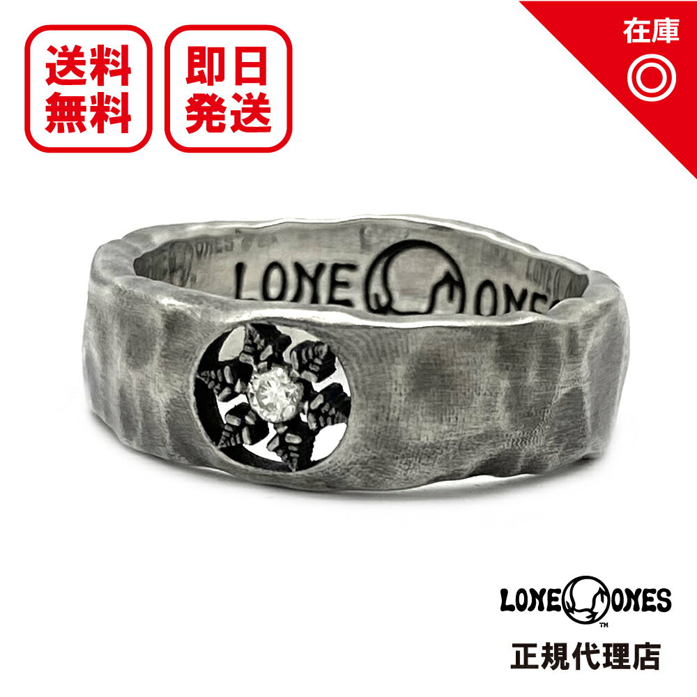 【あす楽対応】【正規品】【オフィシャル】【新品】【送料無料】LONE ONES ロンワンズ レナードカムホート メンズ ジュエリー シルバーアクセサリー / ウィンターラージw1ダイヤ Winter Large w 1dia