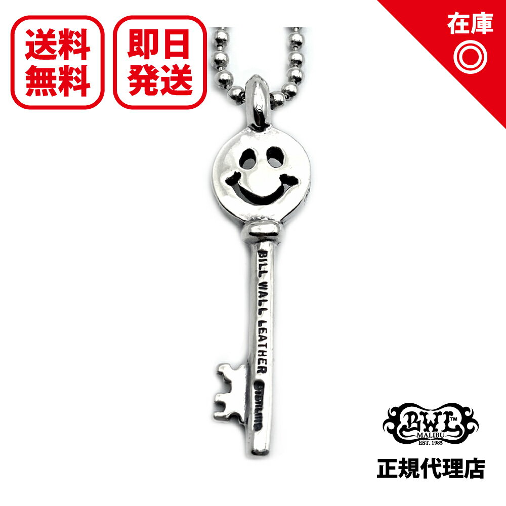 楽天CREAM 楽天市場店ビルウォールレザー Bill Wall Leather ハッピーフェイスキーペンダント Happy Face Key Pendant