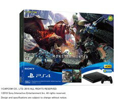 ★◇ソニー / SONY プレイステーション4 MONSTER HUNTER： WORLD Value Pack CUHJ-10026 [500GB ジェット・ブラック]