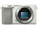 ★ソニー / SONY α6100 ILCE-6100 ボディ [ホワイト] 【デジタル一眼カメラ】【送料無料】