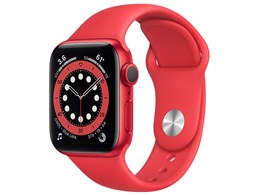★アップル / APPLE Apple Watch Series 6 GPSモデル 40mm M00A3J/A [(PRODUCT)REDスポーツバンド]【送料無料】