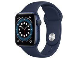 ★アップル / APPLE Apple Watch Series 6 GPSモデル 40mm MG143J/A [ディープネイビースポーツバンド]【送料無料】