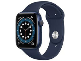 ★アップル / APPLE Apple Watch Series 6 GPSモデル 44mm M00J3J/A [ディープネイビースポーツバンド]【送料無料】