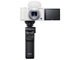 ★ソニー / SONY VLOGCAM ZV-1G シューティンググリップキット (W) [ホワイト] 【デジタルカメラ】【送料無料】