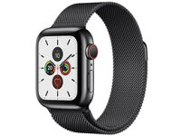 ★アップル / APPLE Apple Watch Series 5 GPS+Cellularモデル 40mm MWX92J/A [スペースブラックミラネーゼループ]