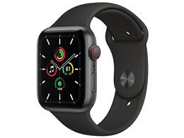 ★アップル / APPLE Apple Watch SE GPS+Cellularモデル 44mm MYF02J/A [ブラックスポーツバンド]【送料無料】