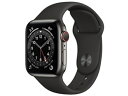 Apple Watch Series 4 GPS + Cellularモデル 40mm ★アップル / APPLE Apple Watch Series 6 GPS+Cellularモデル 40mm M06X3J/A [グラファイトステンレススチールケース/ブラックスポーツバンド]