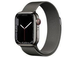 ★アップル / APPLE Apple Watch Series 7 GPS+Cellularモデル 41mm MKJ23J/A [グラファイトミラネーゼループ]【送料無料】