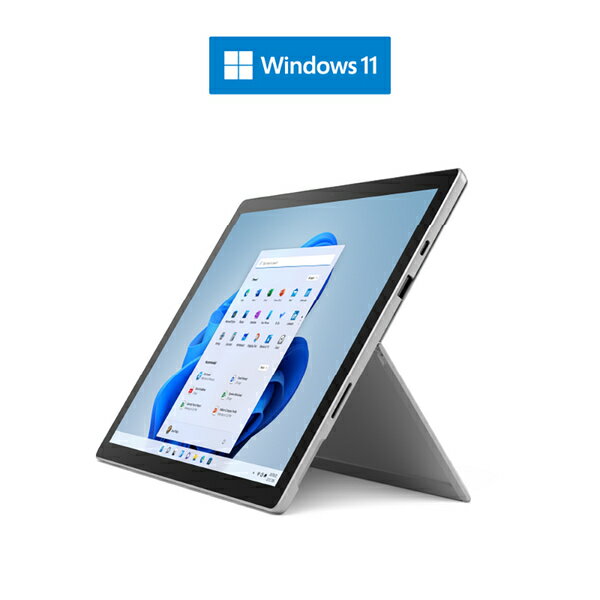 Windows タブレット ★Microsoft / マイクロソフト Surface Pro 7+ TFM-00012(12.3インチ/Core i3-1115G4/メモリ 8GB/SSD 128GB/Windows 11 Home/Office Home ＆ Business 2021/プラチナ)