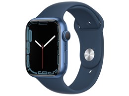 【訳あり】【アウトレット 化粧箱破損品】アップル / APPLE Apple Watch Series 7 GPSモデル 45mm MKN83J/A [アビスブルースポーツバンド]