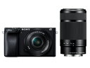 【訳あり】【アウトレット 保証書他店印付品】ソニー / SONY α6400 ILCE-6400Y ダブルズームレンズキット [ブラック]