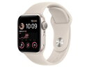 ★アップル / APPLE Apple Watch SE 第2世代 GPSモデル 40mm MNJP3J/A [スターライトスポーツバンド]【送料無料】