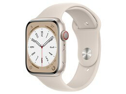 ★アップル / APPLE Apple Watch Series 8 GPS+Cellularモデル 45mm MNK73J/A [スターライトスポーツバンド]【送料無料】
