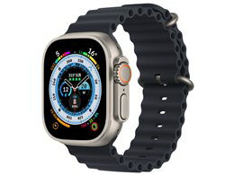 ★アップル / APPLE Apple Watch Ultra GPS+Cellularモデル 49mm MQFK3J/A [ミッドナイトオーシャンバンド]【送料無料】