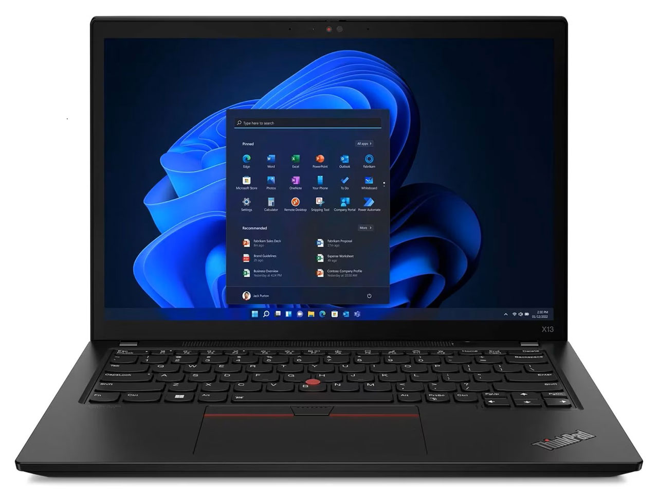 ★Lenovo / レノボ ThinkPad X13 Gen 3 21BN0024JP ブラック 【ノートパソコン】【送料無料】