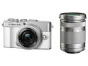 ★OLYMPUS / オリンパス OLYMPUS PEN E-P7 EZダブルズームキット [ホワイト] 【デジタル一眼カメラ】【送料無料】