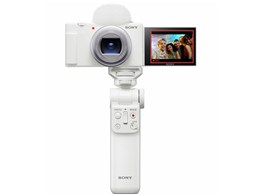★ソニー / SONY VLOGCAM ZV-1M2G シューティンググリップキット [ホワイト]【デジタルカメラ】【送料無料】