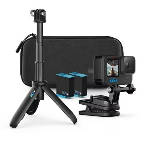 ★GoPro CHDRB-101-FW HERO10 Black 限定バンドルセット(スイベルクリップ＋ショーティー＋バッテリー)【送料無料】