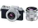 ★Panasonic / パナソニック LUMIX DMC-GF7W-S ダブルズームレンズキット [シルバー]