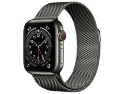 ★アップル / APPLE Apple Watch Series 6 GPS+Cellularモデル 40mm M06Y3J/A [グラファイトミラネーゼループ]