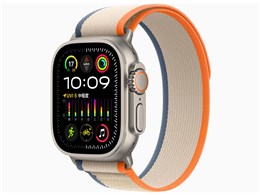 ★アップル / APPLE Apple Watch Ultra 2 GPS+Cellularモデル 49mm MRF13J/A [オレンジ/ベージュトレイルループ S/M]【送料無料】