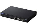 IODATA アイオーデータ 100BASE-TX/10BASE-Te 8ポート レイヤー2スイッチングハブ ホワイト(ETX-ESH08WC)