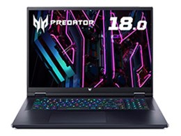 ★☆エイサー / Acer Predator Helios 18 PH18-71P-N93Z48 [アビサルブラック] 【ノートパソコン】【送料無料】