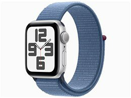★アップル / APPLE Apple Watch SE 第2世代 GPSモデル 40mm MRE33J/A [シルバー/ウインターブルースポーツループ]【スマートウォッチ・ウェアラブル端末】【送料無料】