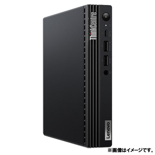 ★レノボ / Lenovo ThinkCentre M70q Tiny Gen 3 11T4S0YA00 [黒](Windows10 Pro/WIN 11 DG権/Core i5-12400T/8GB/256GB)【送料無料】