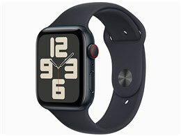 ★アップル / APPLE Apple Watch SE 第2世代 GPS+Cellularモデル 44mm MRH53J/A [ミッドナイトスポーツバンド S/M]【スマートウォッチ・ウェアラブル端末】【送料無料】