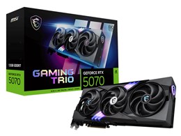★MSI GeForce RTX 5070 12G GAMING TRIO OC 