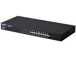 ★エレコム EHB-SG2C16F-PL 16ポート全PoE+対応 ギガビット Webスマートスイッチ 業務用耐熱設計モデル..