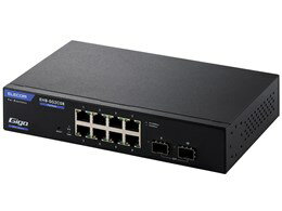 樂天商城 - ★エレコム EHB-SG2C08 ブラック Webスマート 8ポート ギガビット スイッチングハブ PoE非対応【スイッチングハブ(ネットワークハブ)】【送料無料】