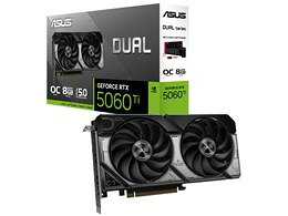 ★エイスース / ASUS DUAL-RTX5060TI-O8G [PCIExp 8GB]【グラフィックボード・ビデオカード】【送料無料】