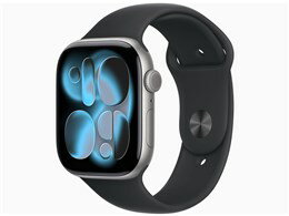 ★アップル / APPLE Apple Watch Series 11 GPS+Cellularモデル 46mm MFCA4J/A [スペースグレイ・ブラックスポーツバンド M/L]【スマートウォッチ・ウェアラブル端末】【送料無料】